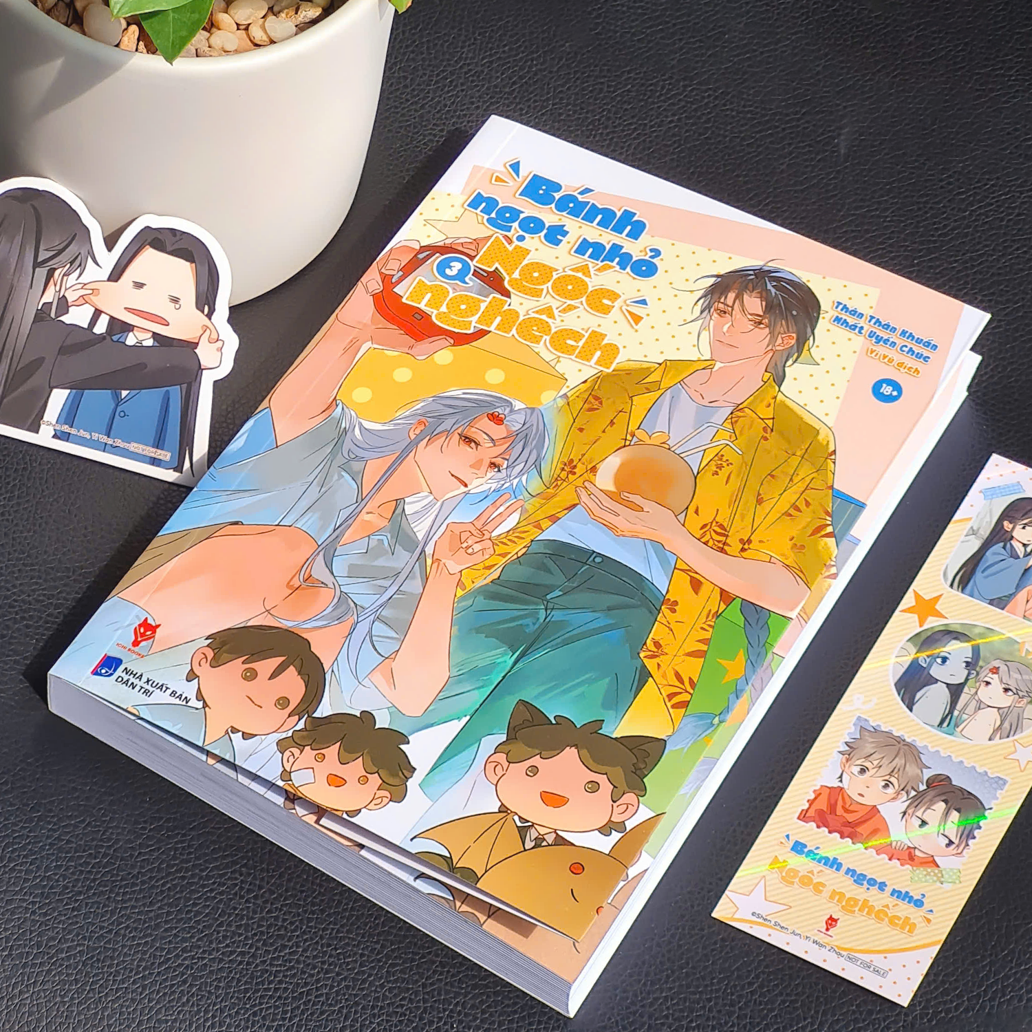 Bo
						
										
										Banh Ngot Nho Ngoc Nghech - Tap 3 - Ban Dac Biet - Tang Kem Bookmark Chibi + Photostrip Hologram