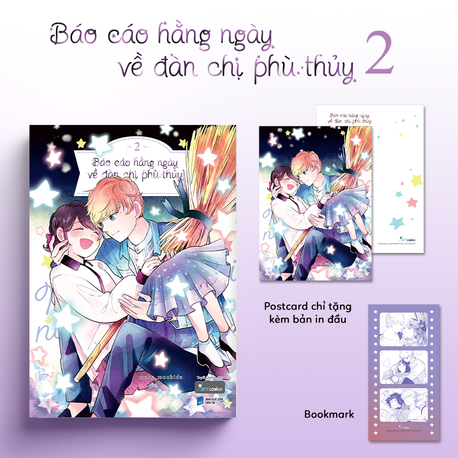 Bộ Báo Cáo Hằng Ngày Về Đàn Chị Phù Thủy - Tập 2 - Tặng Kèm Bookmark Bồi Cứng + Postcard Ánh Sao 2 Mặt