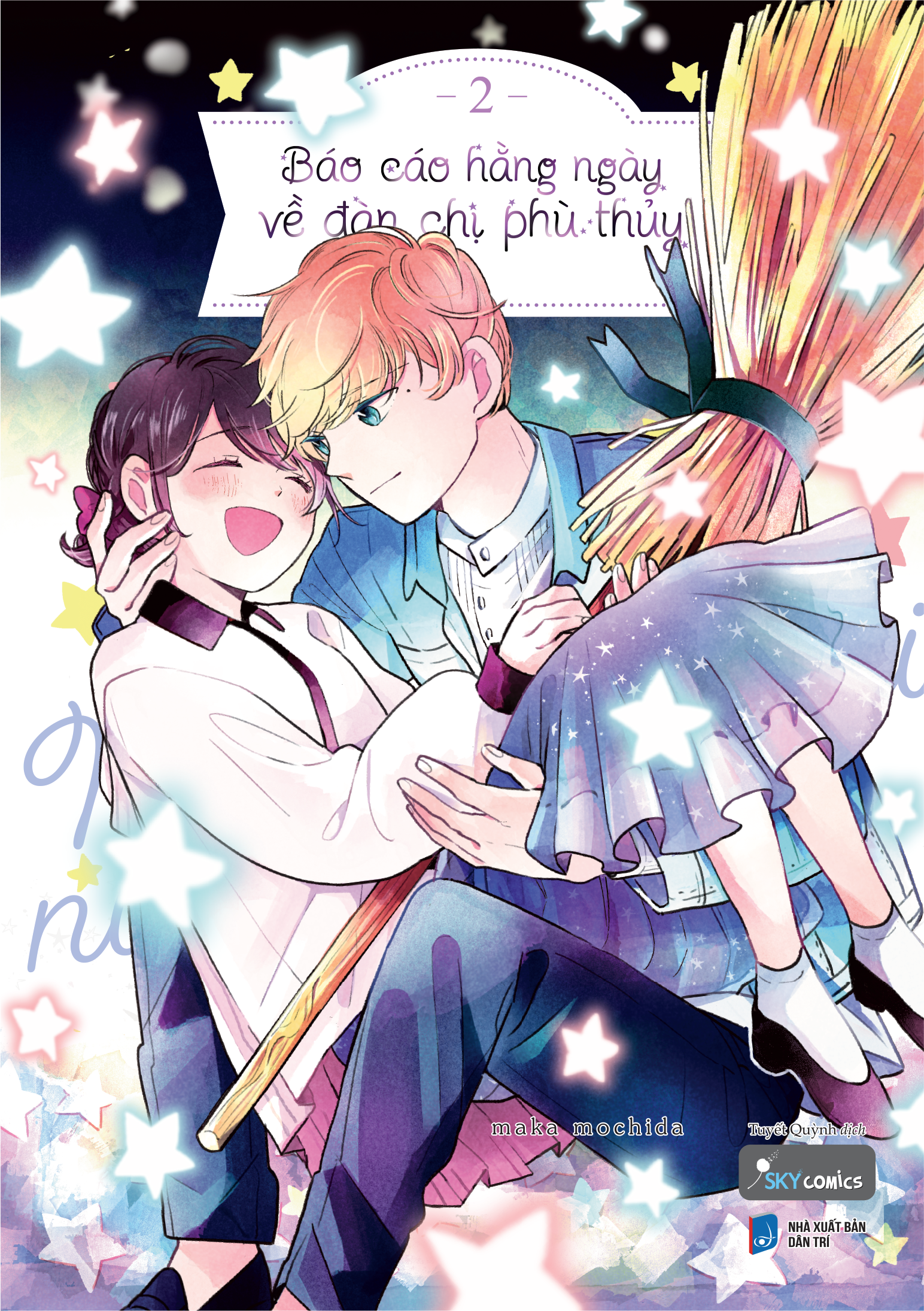 Bộ Báo Cáo Hằng Ngày Về Đàn Chị Phù Thủy - Tập 2 - Tặng Kèm Bookmark Bồi Cứng + Postcard Ánh Sao 2 Mặt