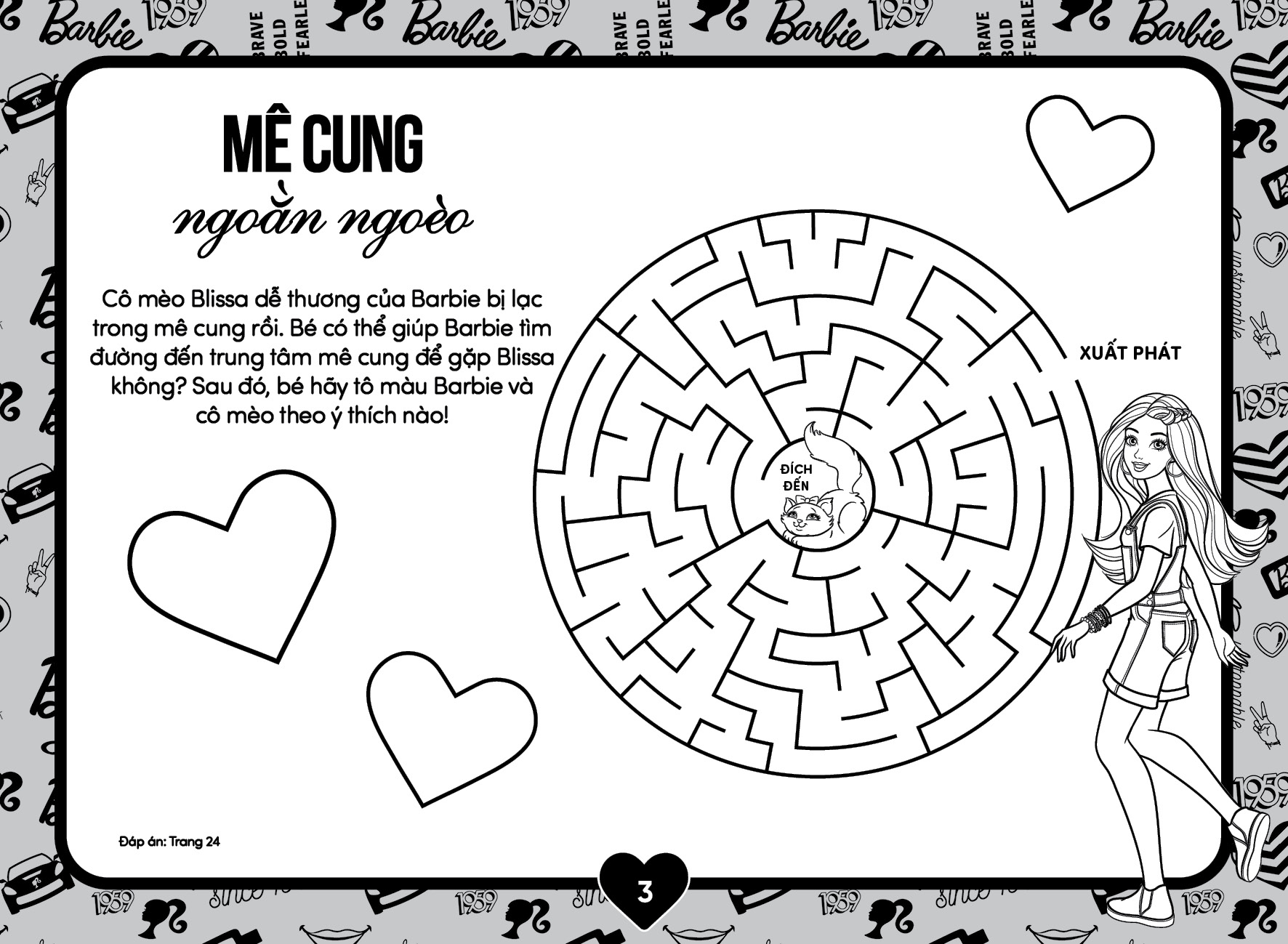 Bo
						
										
										Barbie - Sach To Mau Kho Lon - Nang Dong