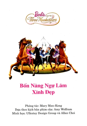 bộ barbie - tt các nàng công chúa tập 3 (tái bản 2016)