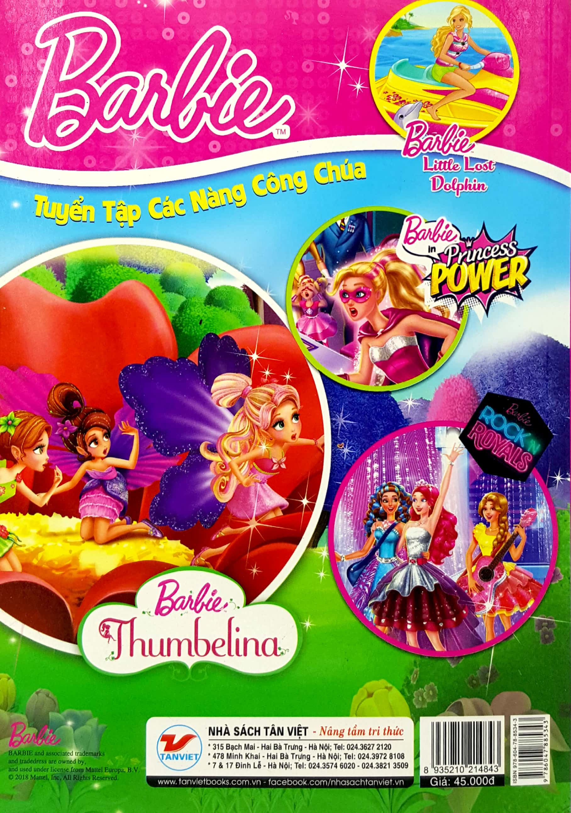 bộ barbie - tuyển tập các nàng công chúa (tập 4)