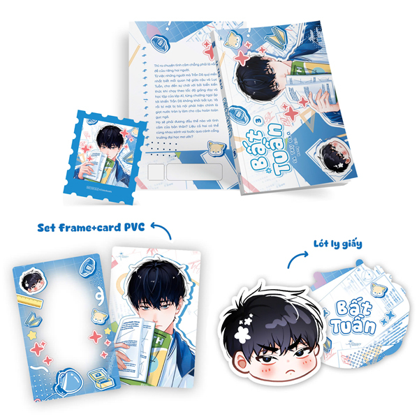 Bo
						
										
										Bat Tuan - Tap 3 - Ban Dac Biet - Tang Kem Sticker Tem + Lot Ly Be Hinh + Set Card + Frame PVC
