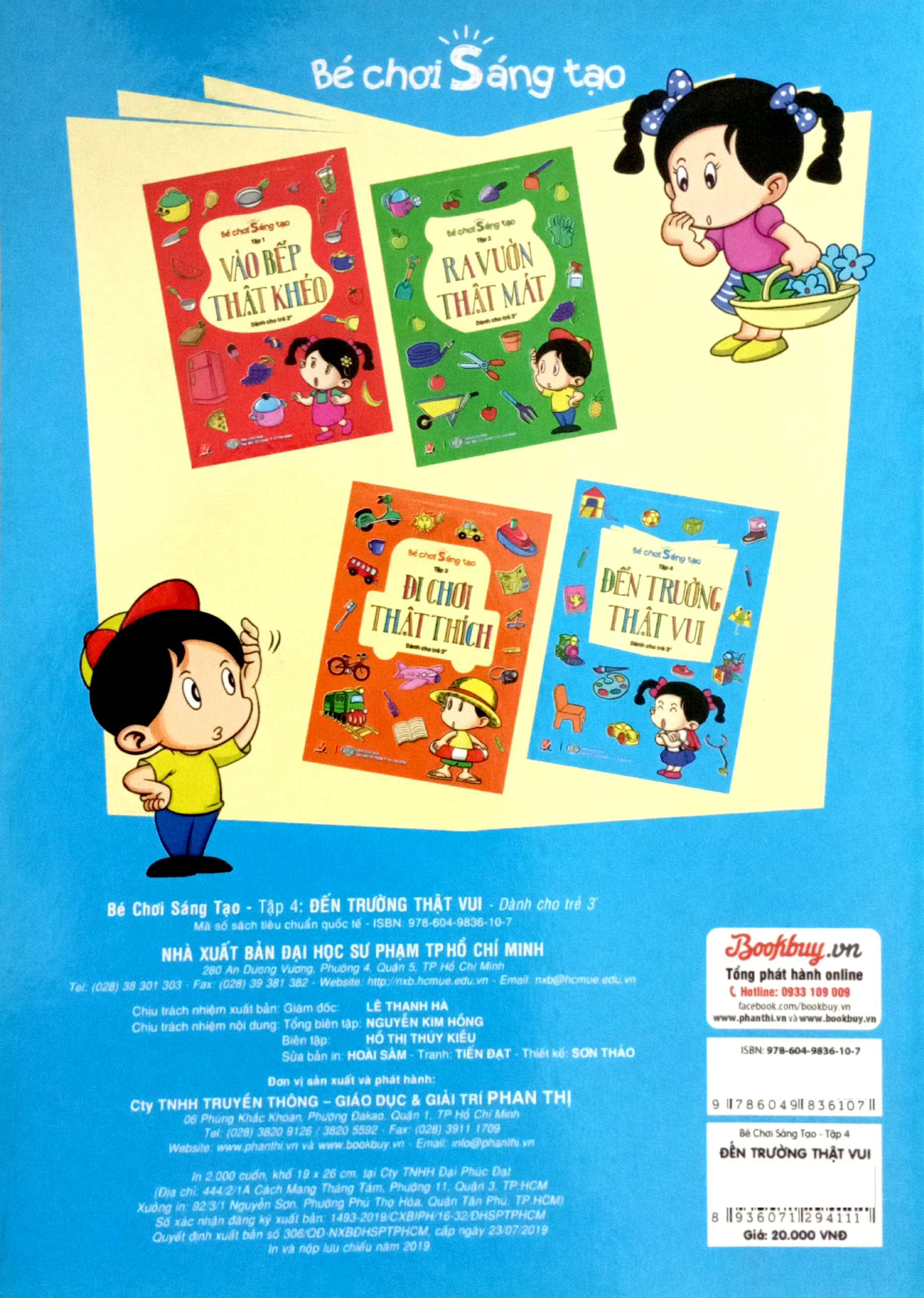 Bộ Bé Chơi Sáng Tạo - Đến Trường Thật Vui (Tập 4)