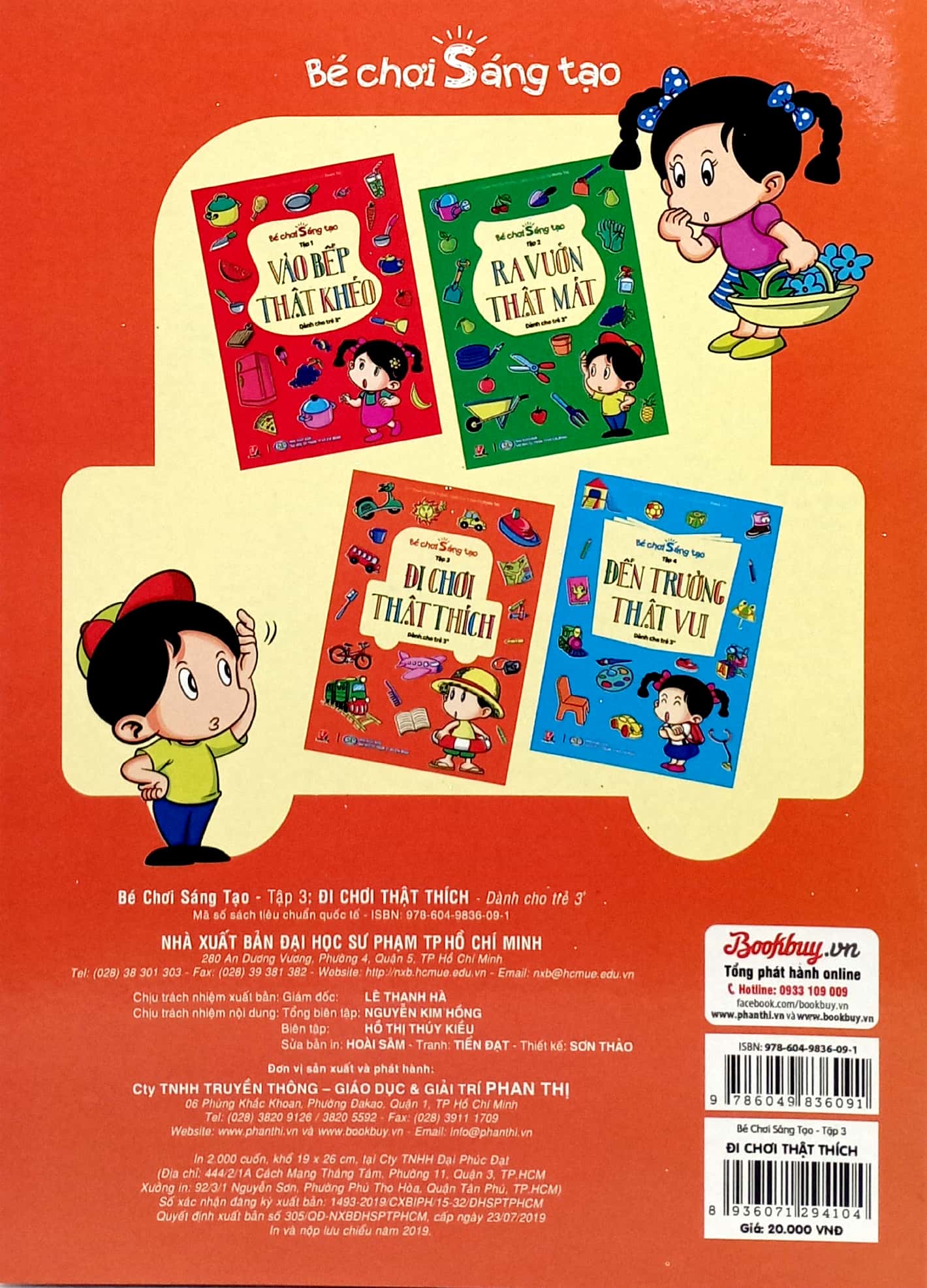 Bo
						
										
										Be Choi Sang Tao - Tap 3 - Di Choi That Thich (Danh Cho Tre 3 Tuoi)