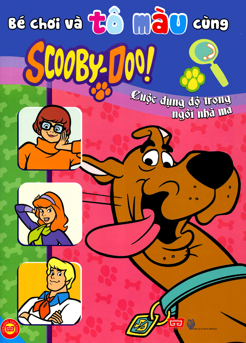 bộ bé chơi và tô màu cùng scooby-doo t5 (cuộc đụng độ trong ngôi nhà ma)