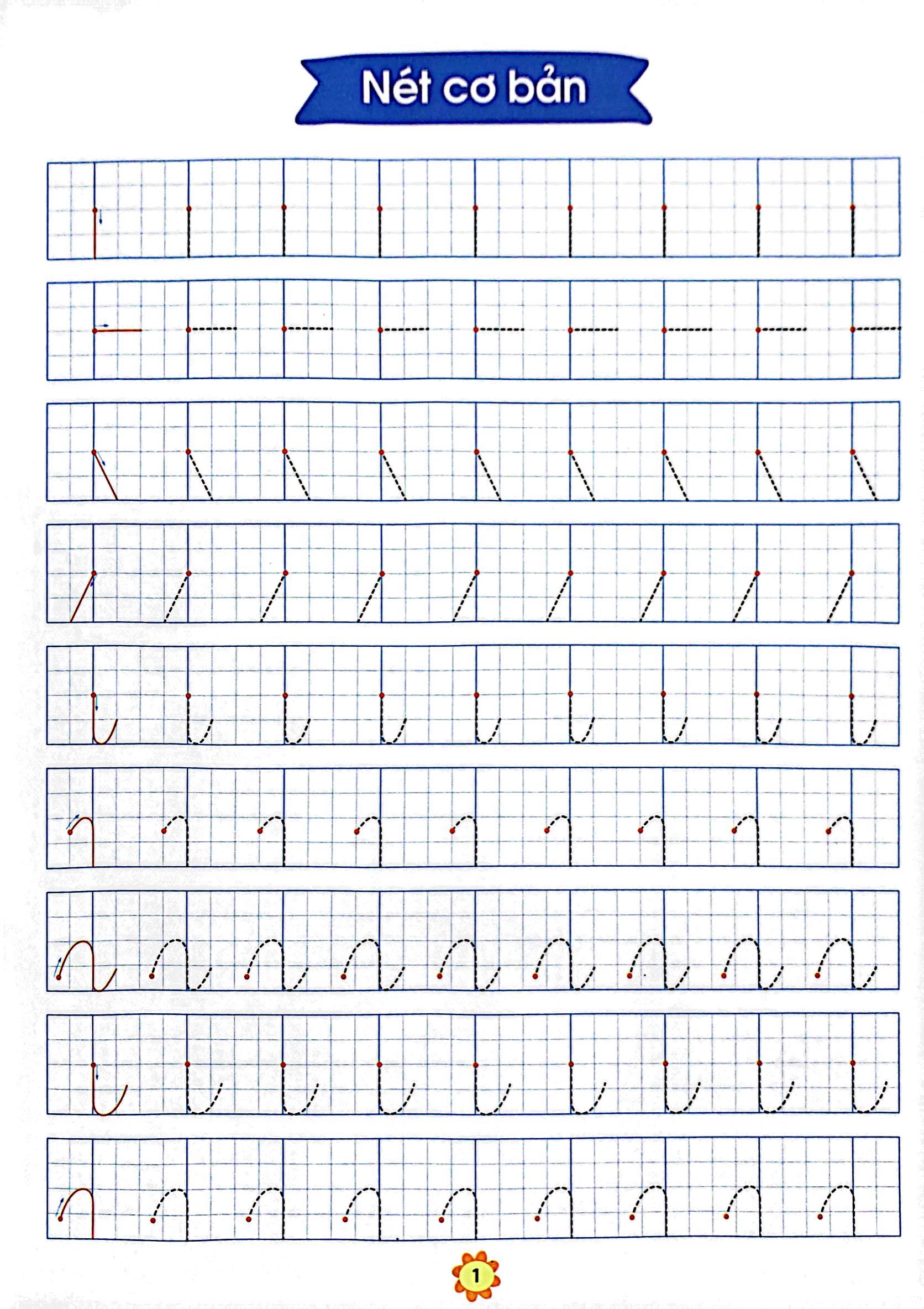 bộ bé chuẩn bị vào lớp 1 - bé làm quen chữ cái - tập 1 (dành cho trẻ từ 4-5 tuổi)