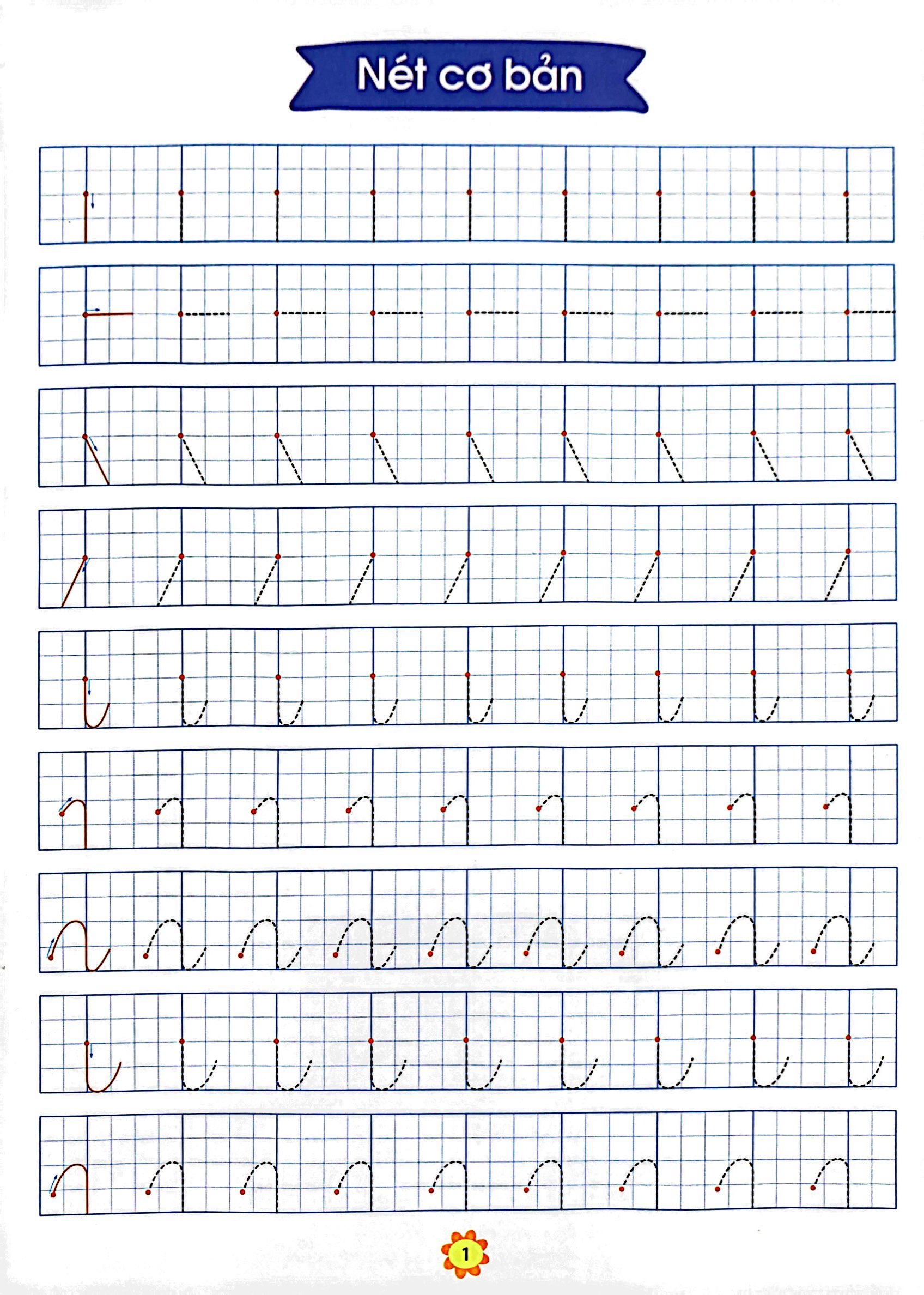 bộ bé chuẩn bị vào lớp 1 - bé làm quen chữ cái - tập 2 (dành cho trẻ từ 4-5 tuổi)