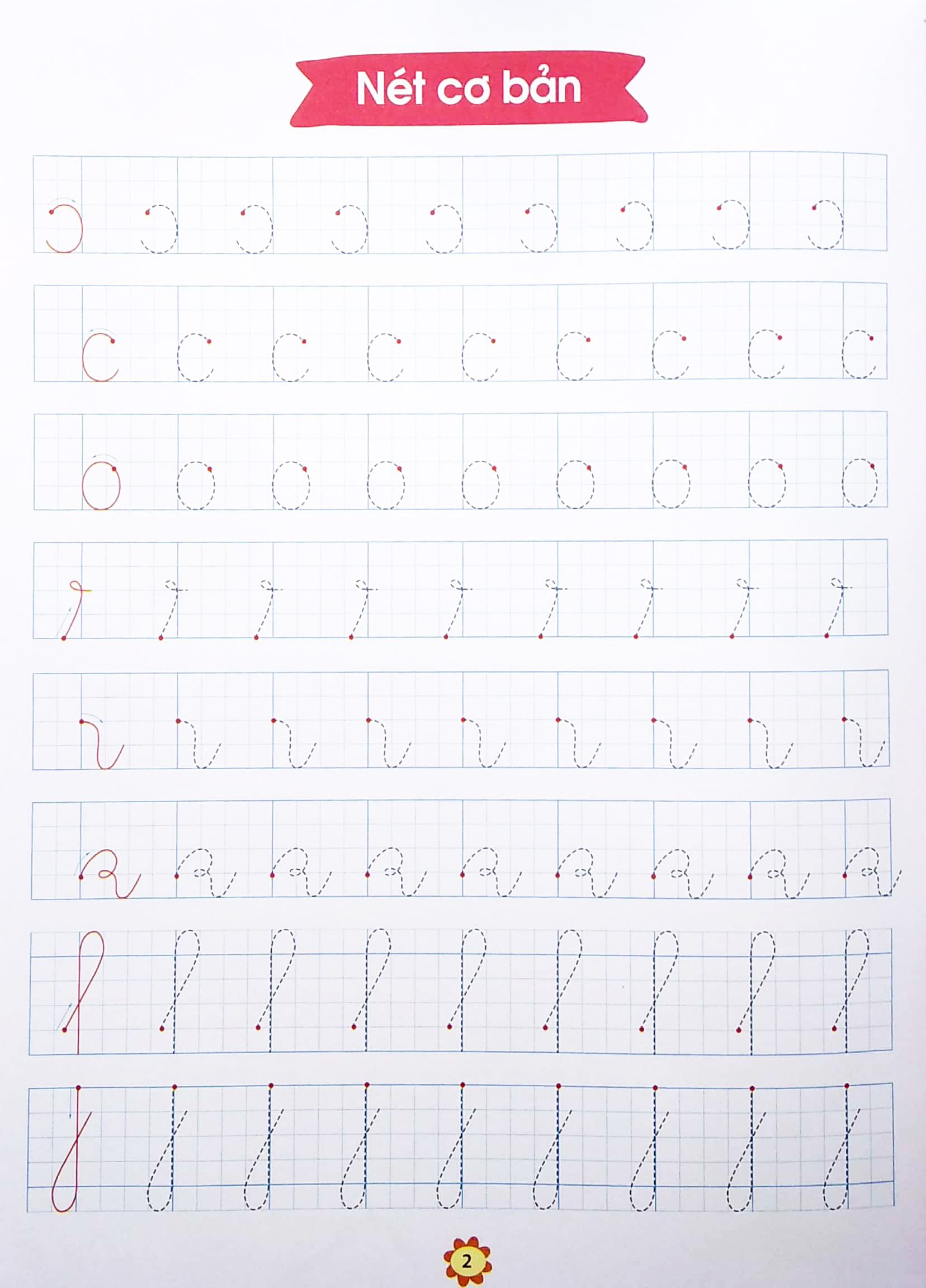 bộ bé chuẩn bị vào lớp 1 - bé làm quen chữ cái - tập 2 (dành cho trẻ từ 5-6 tuổi)