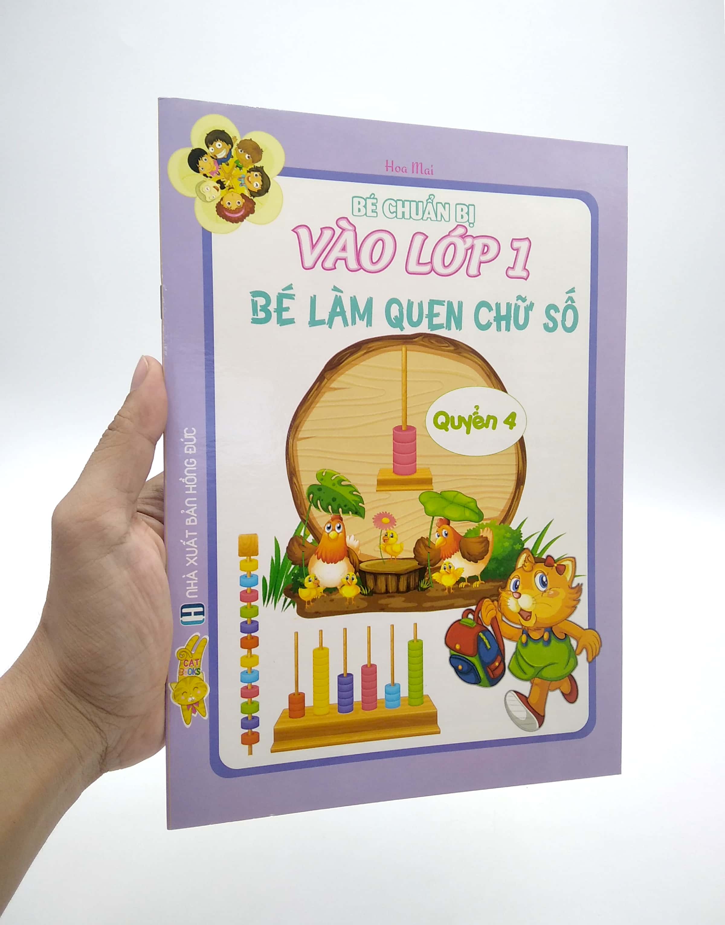 bộ bé chuẩn bị vào lớp 1 - bé làm quen chữ số (quyển 4)