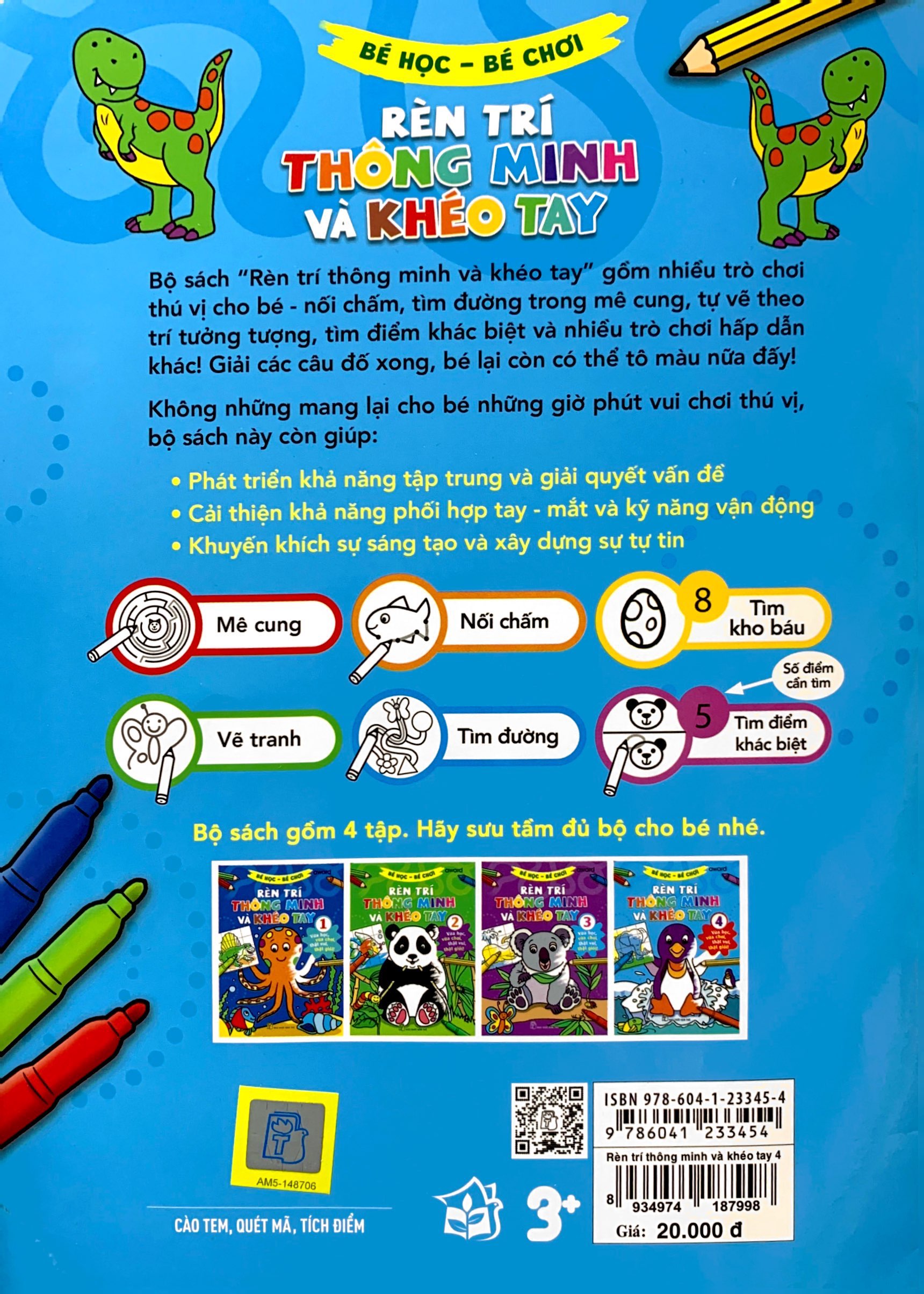 bộ bé học-bé chơi - rèn trí thông minh và khéo tay 4
