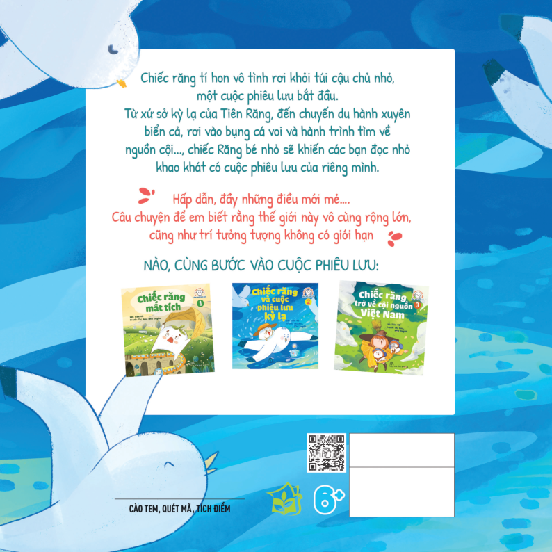 bộ bé học khám phá cuộc sống - răng nhỏ phiêu lưu - tập 2: chiếc răng và cuộc phiêu lưu kỳ lạ