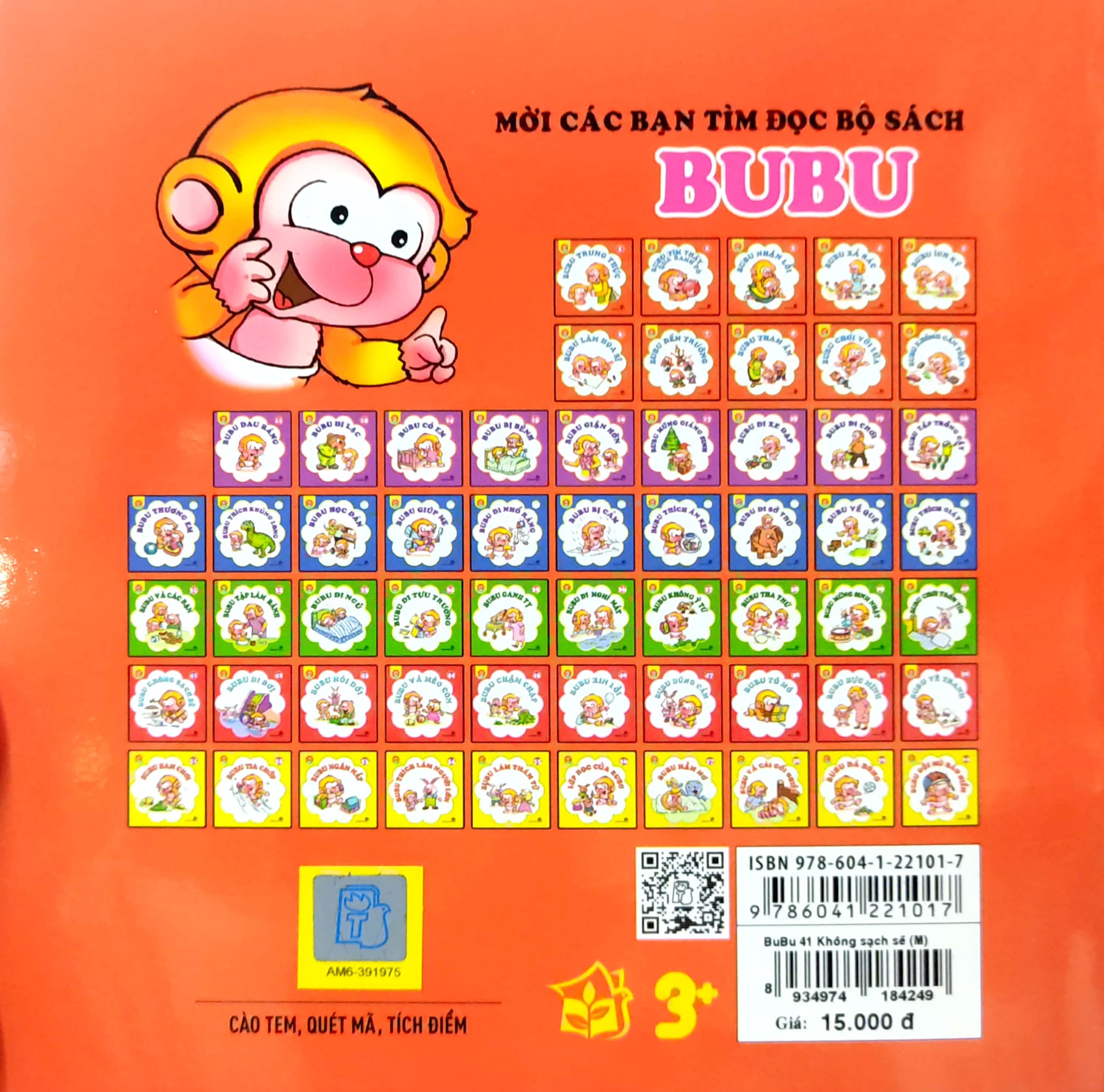 bộ bé học lễ giáo - bubu 41: không sạch sẽ (tái bản)