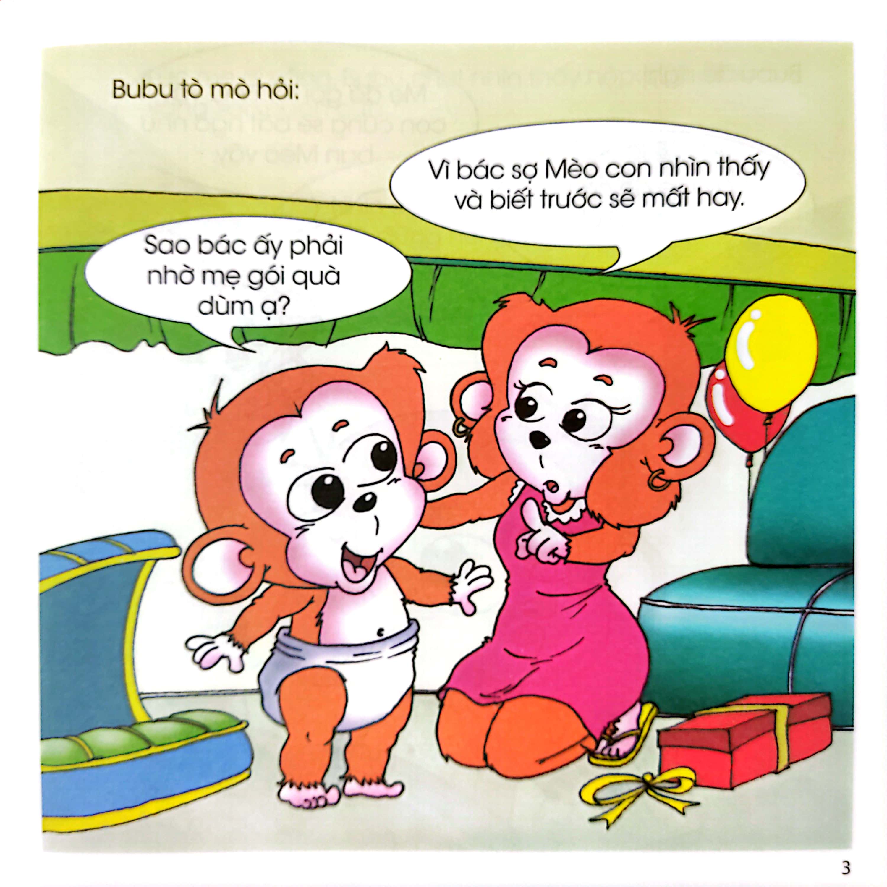 bộ bé học lễ giáo - bubu 48: tò mò (tái bản 2022)