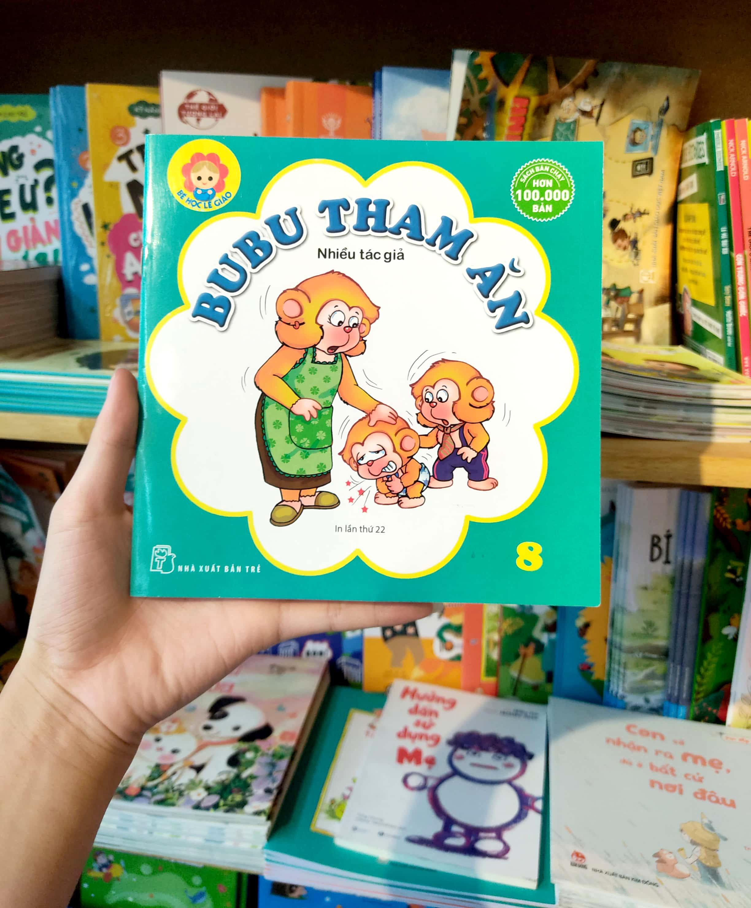 bộ bé học lễ giáo - bubu tập 08: tham ăn (tái bản 2022)