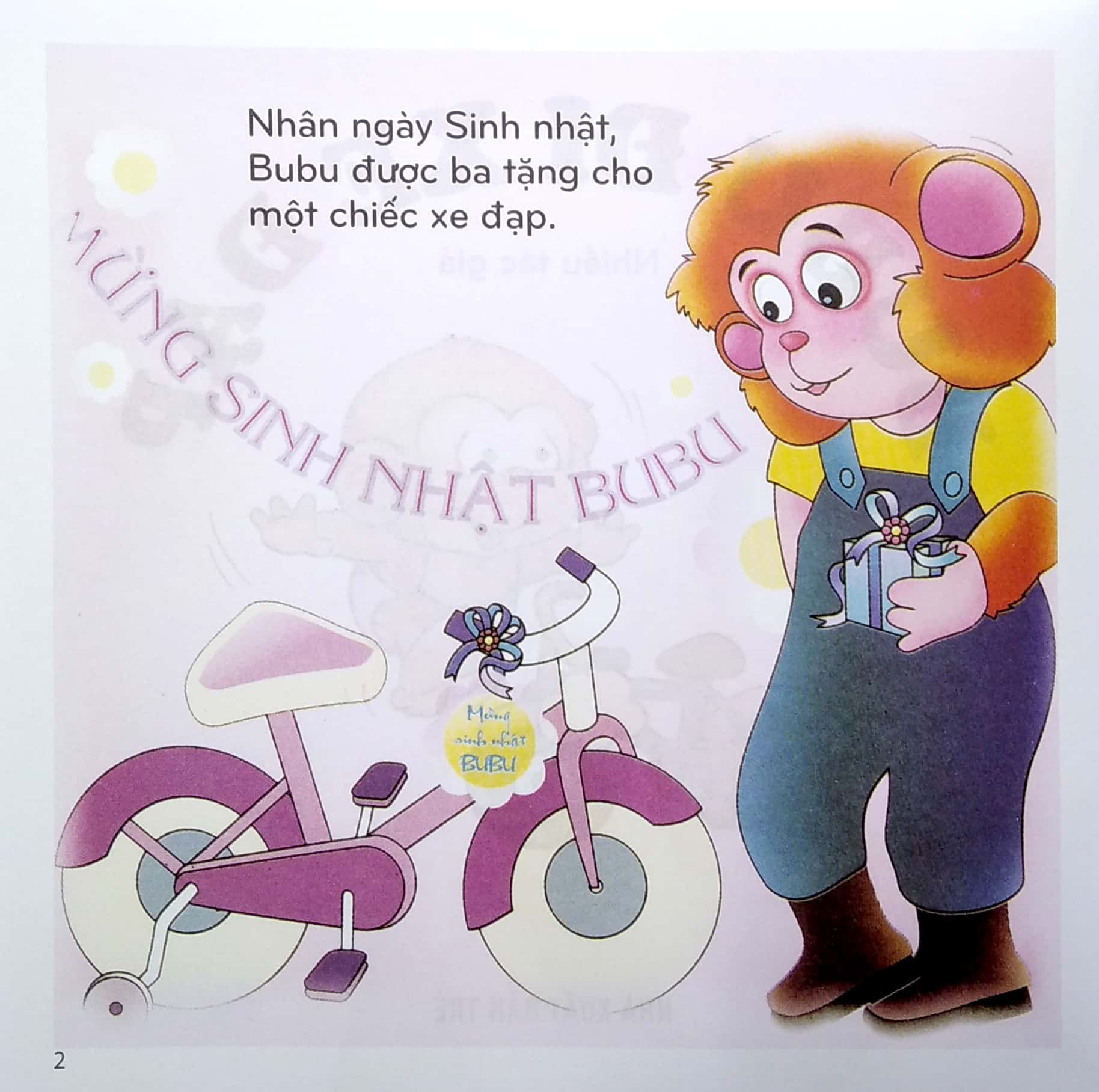 bộ bé học lễ giáo - bubu tập 18: đi xe đạp (tái bản 2022)