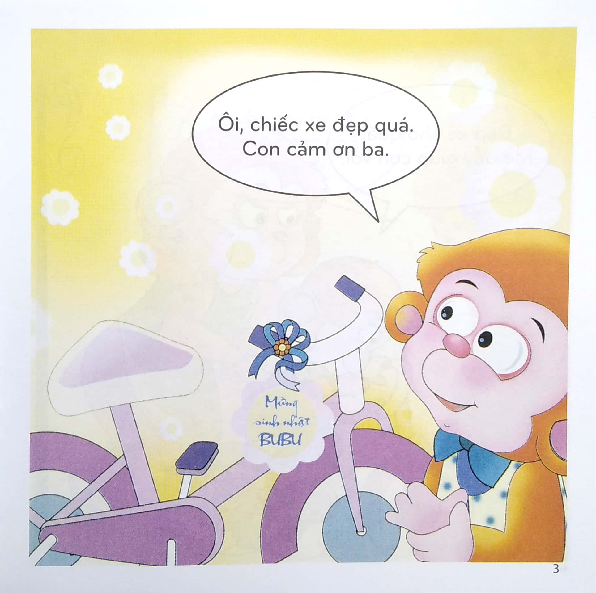 bộ bé học lễ giáo - bubu tập 18: đi xe đạp (tái bản 2022)