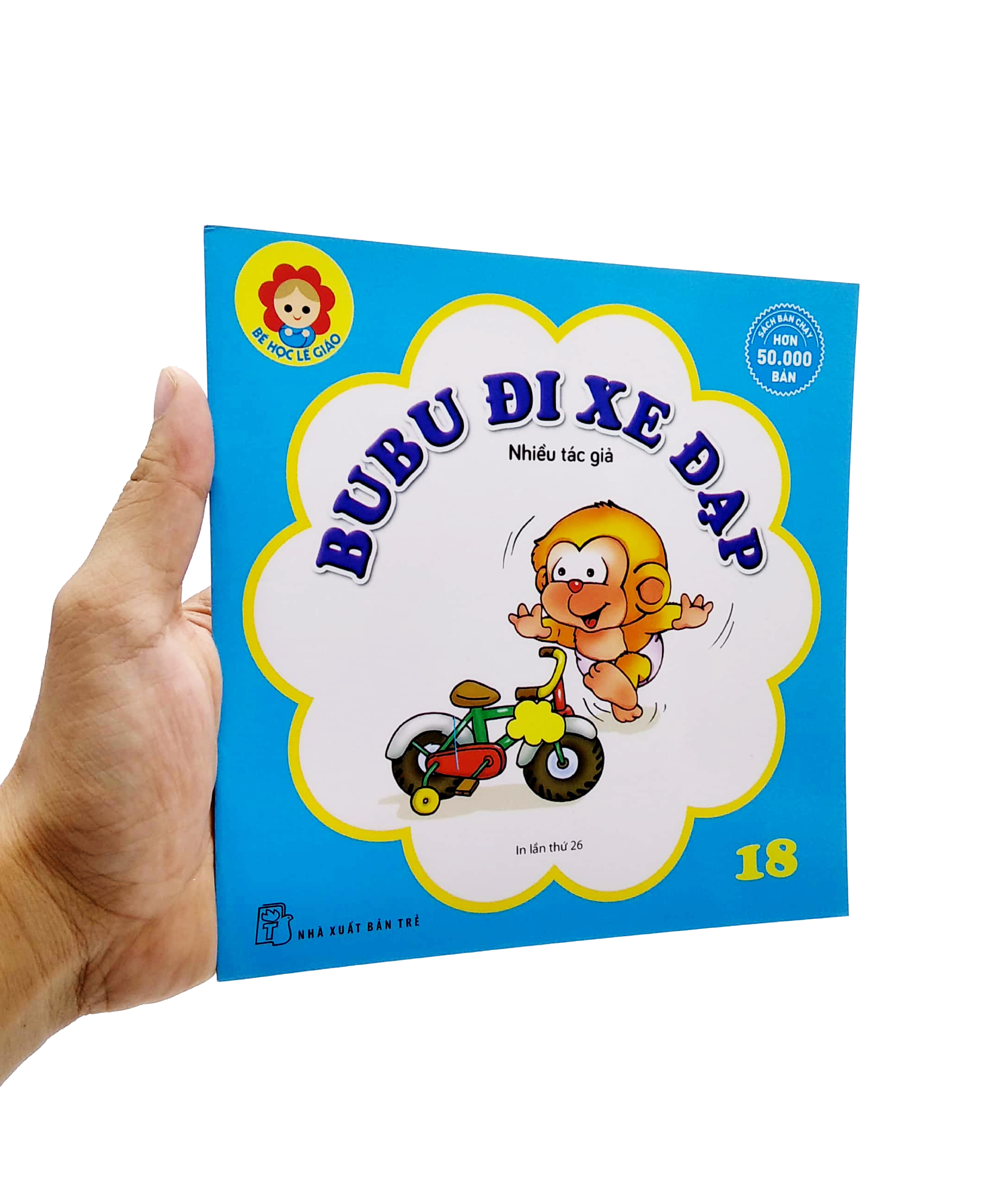 bộ bé học lễ giáo - bubu tập 18: đi xe đạp (tái bản 2022)