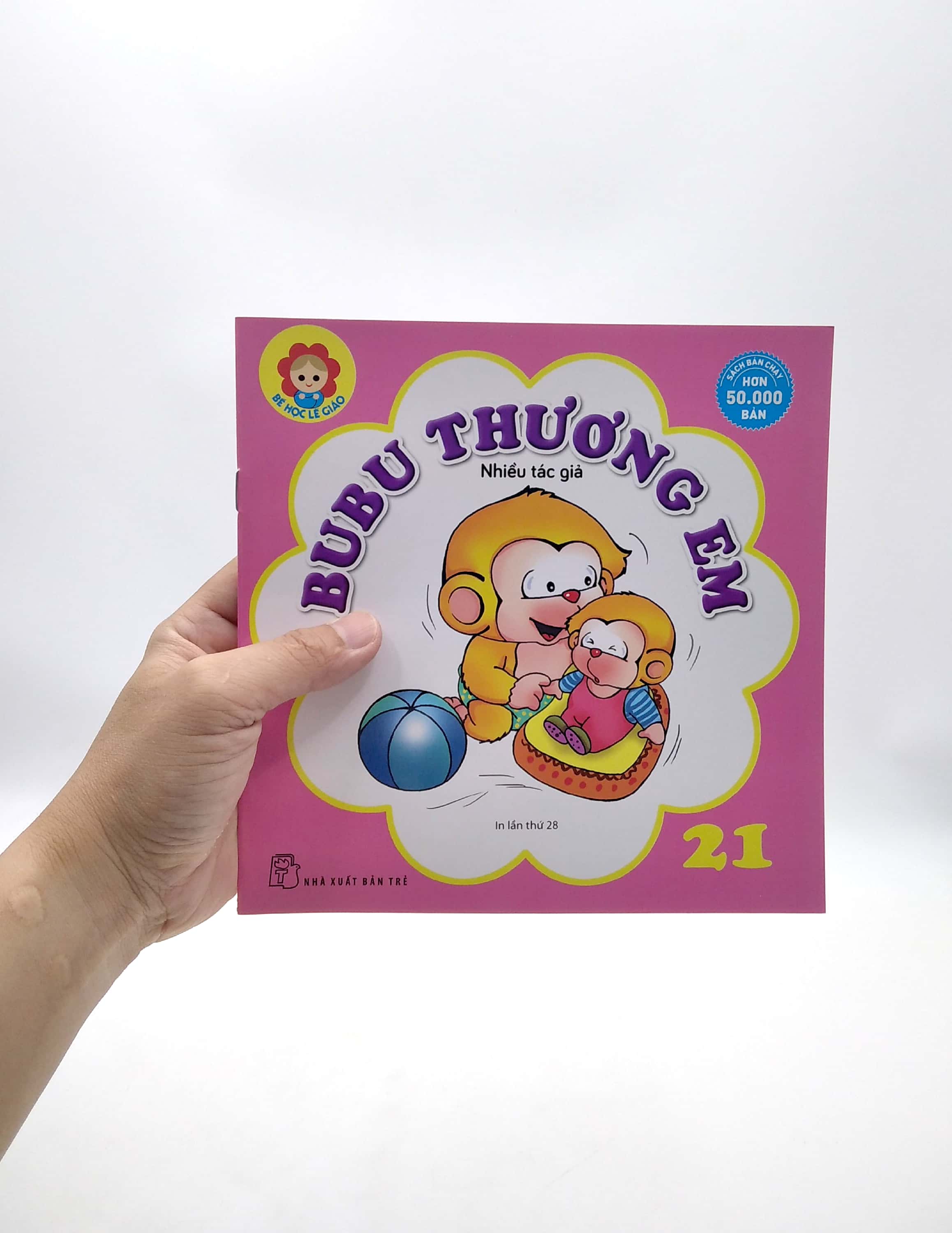 bộ bé học lễ giáo - bubu tập 21: thương em (tái bản 2022)