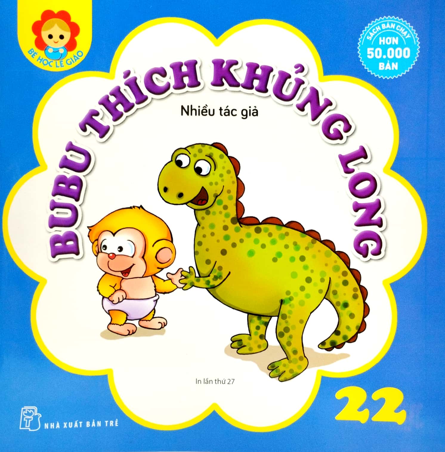 bộ bé học lễ giáo - bubu tập 22: thích khủng long (tái bản 2023)