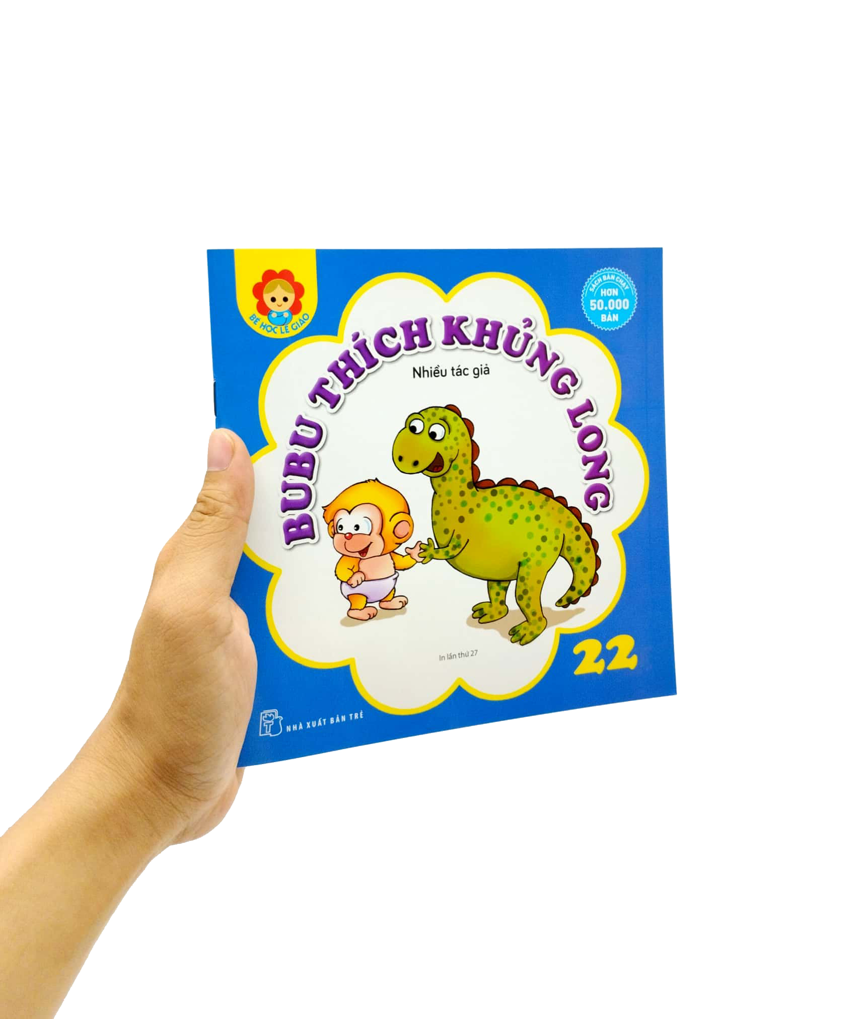 bộ bé học lễ giáo - bubu tập 22: thích khủng long (tái bản 2023)