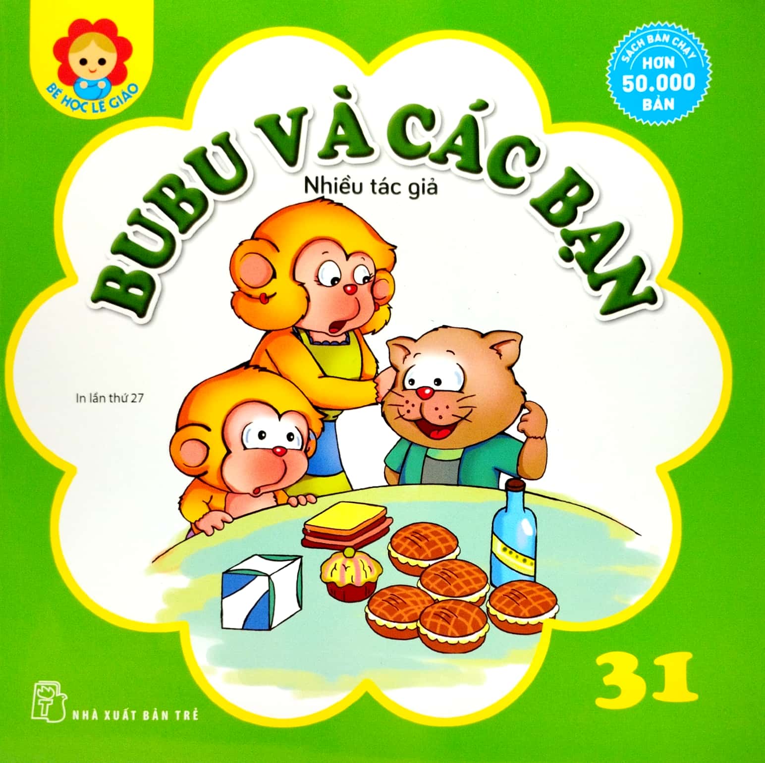 bộ bé học lễ giáo - bubu tập 31: bubu tập và các bạn (tái bản 2023)