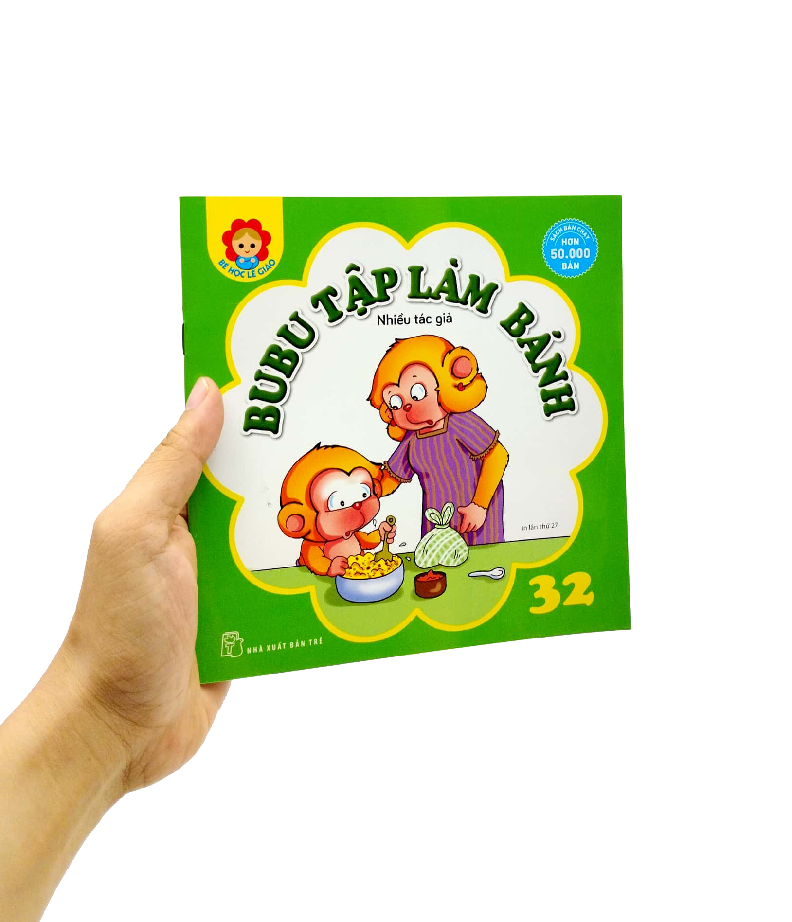 bộ bé học lễ giáo - bubu tập 32: tập làm bánh (tái bản 2023)