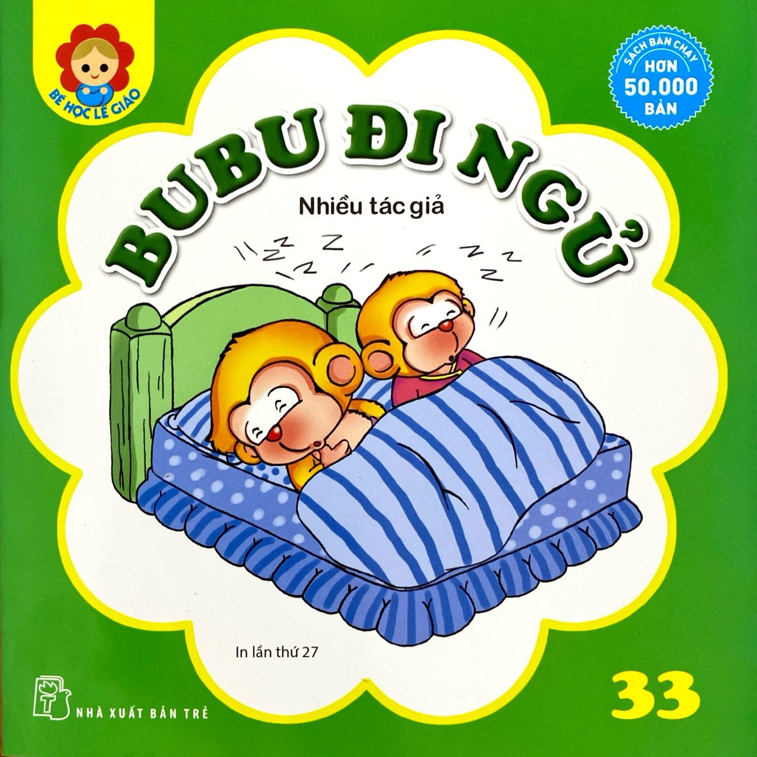 bộ bé học lễ giáo - bubu tập 33: đi ngủ (tái bản 2023)