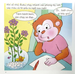 bộ bé học lễ giáo - bubu tập 50: vẽ tranh (tái bản 2022)