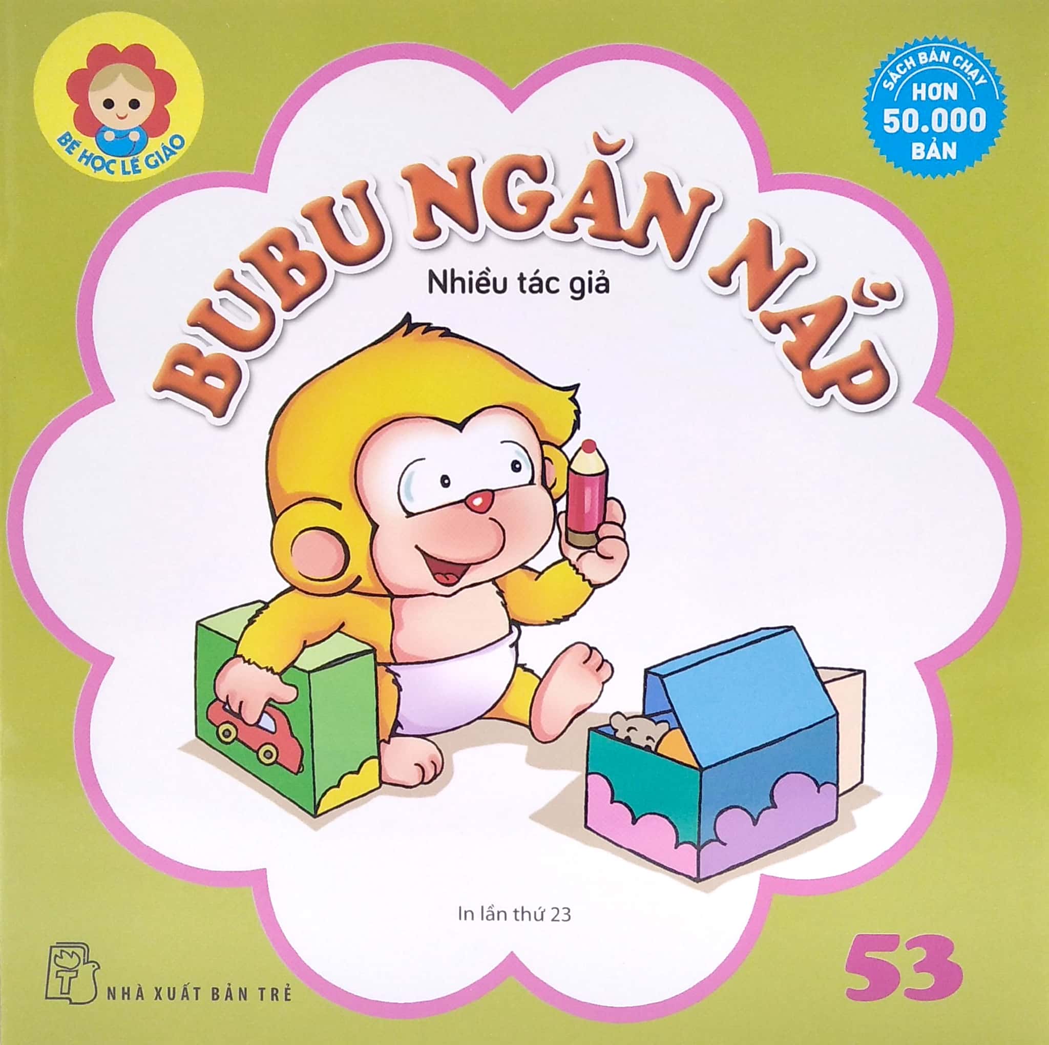 bộ bé học lễ giáo - bubu tập 53: ngăn nắp (tái bản 2022)