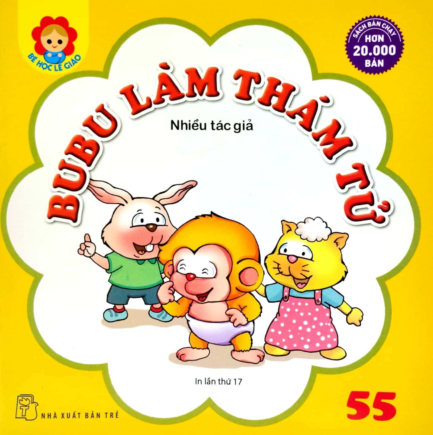 bộ bé học lễ giáo - bubu tập 55: làm thám tử (tái bản 2023)