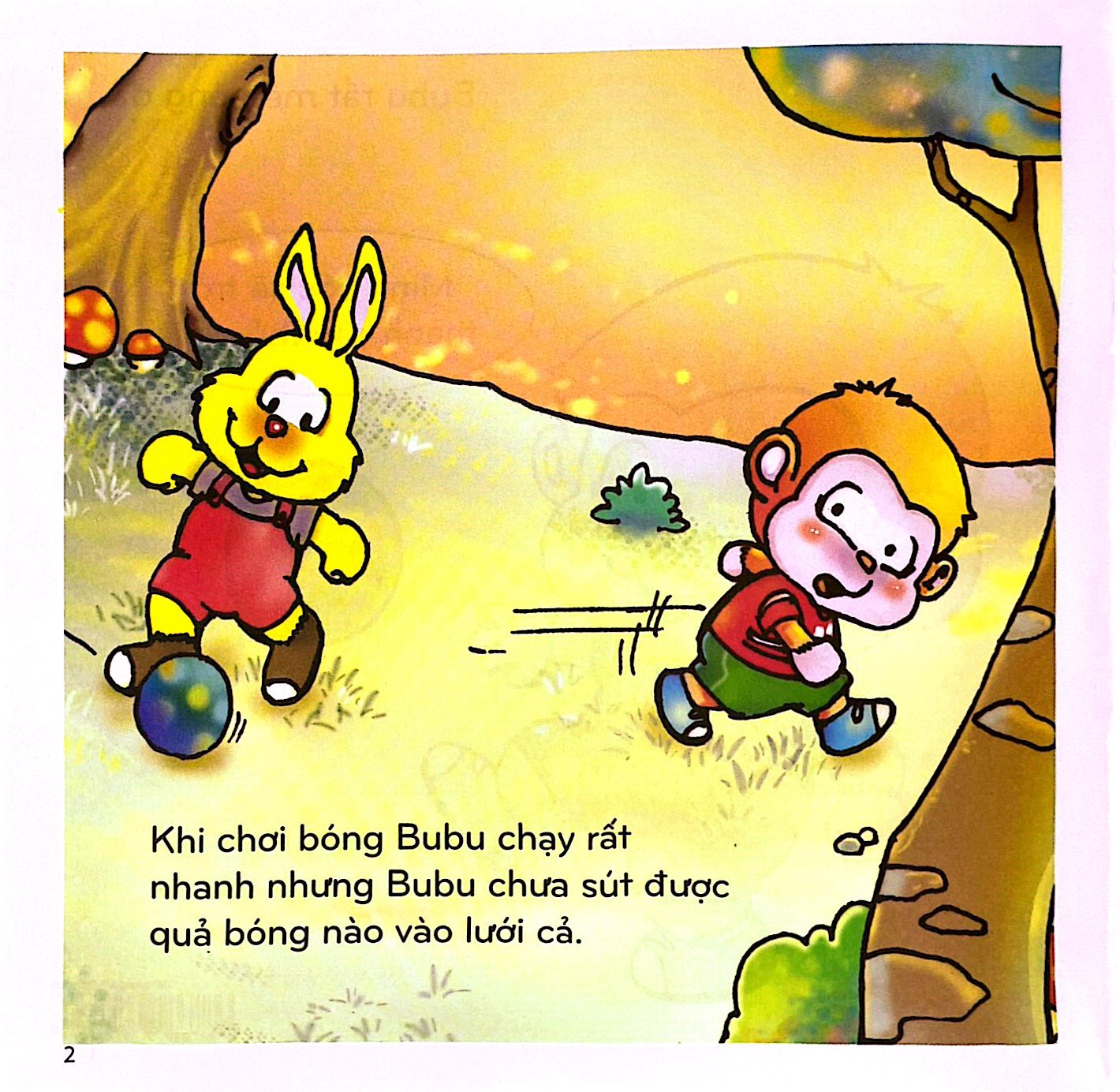 bộ bé học lễ giáo - bubu tập 59: đá bóng (tái bản 2023)