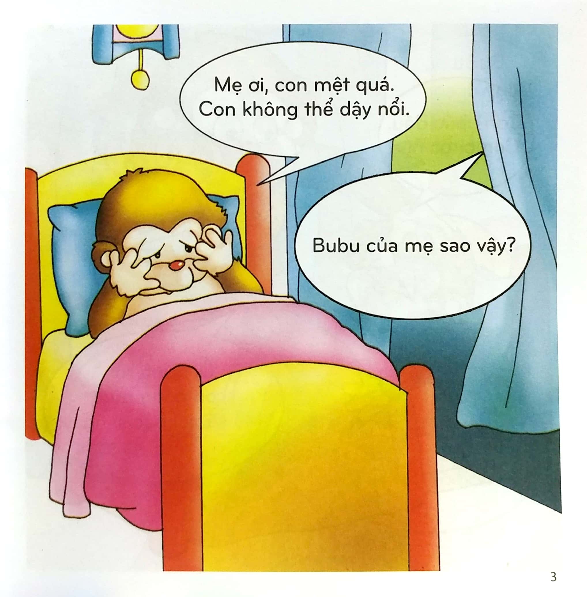 bộ bé học lễ giáo - tập 15: bubu bị bệnh (tái bản 2022)