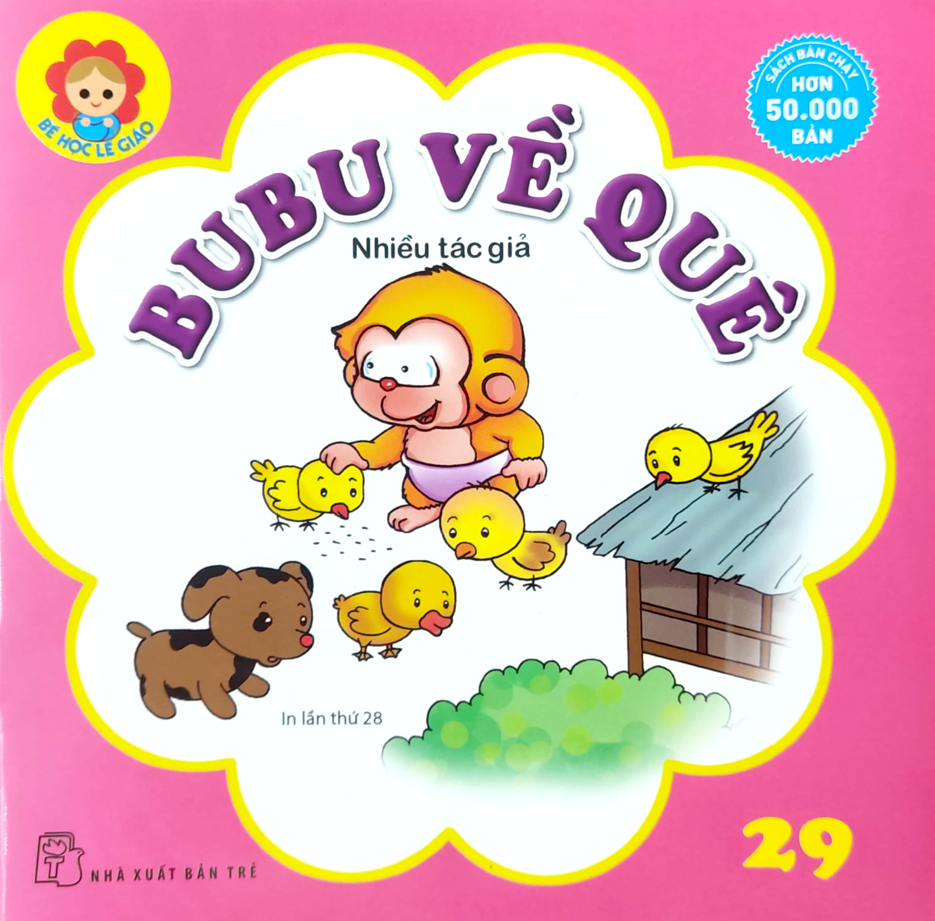 bộ bé học lễ giáo - tập 29: bu bu về quê (tái bản 2022)