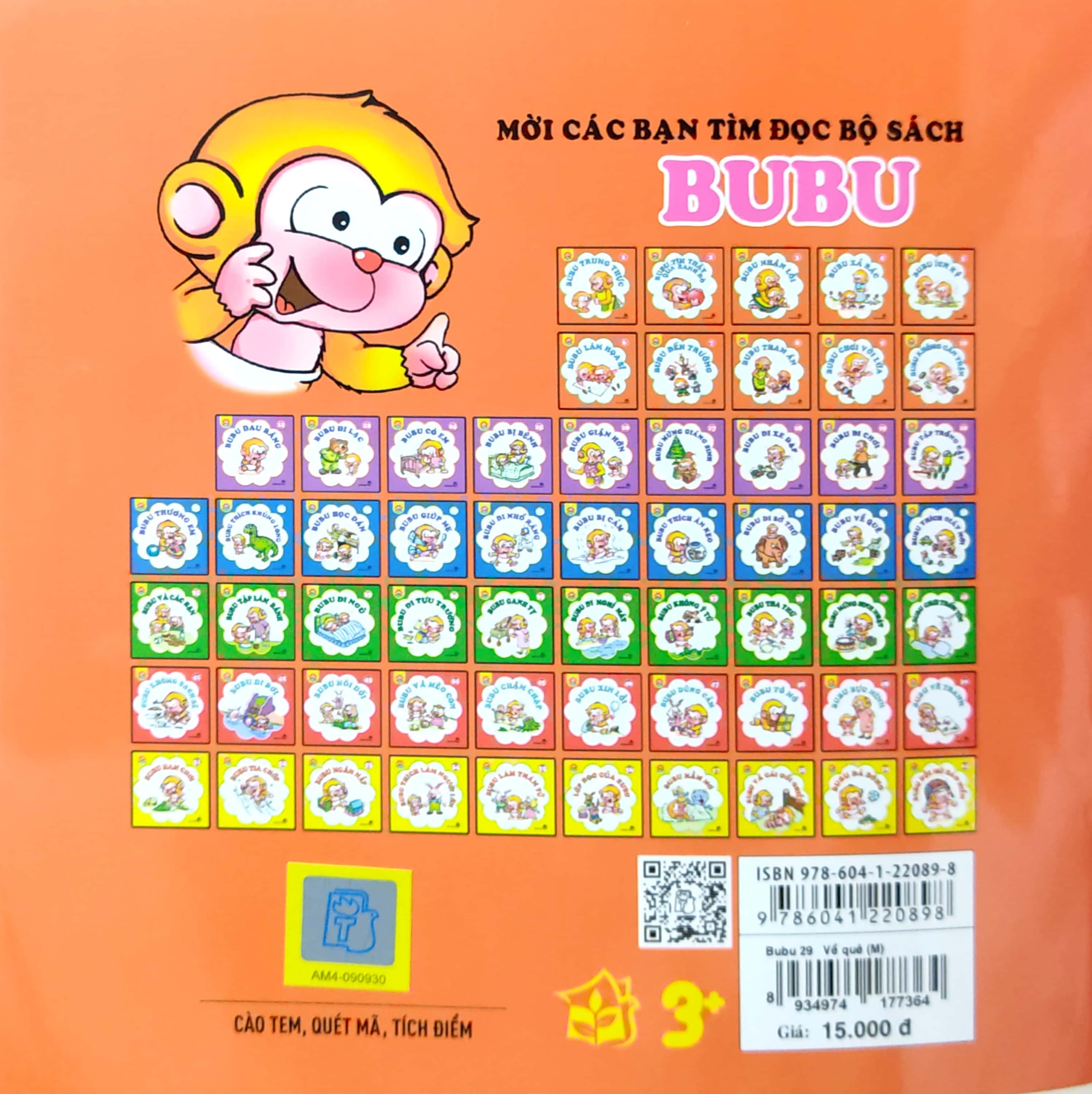 bộ bé học lễ giáo - tập 29: bu bu về quê (tái bản 2022)