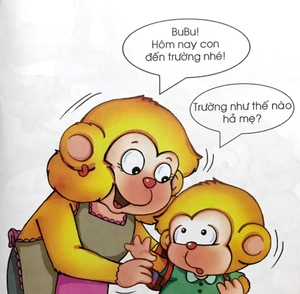 bộ bé học lễ giáo - tập 7: bubu đến trường (2022)