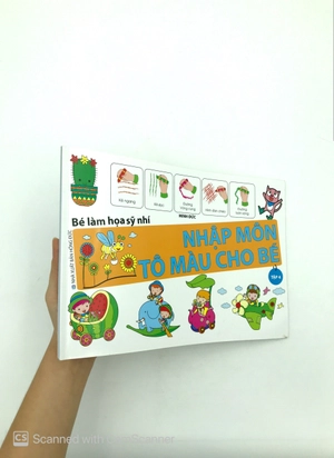 bộ bé làm họa sỹ nhí - nhập môn tô màu cho bé (tập 4)