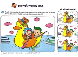 bộ bé làm họa sỹ nhí - nhập môn tô màu cho bé (tập 4)