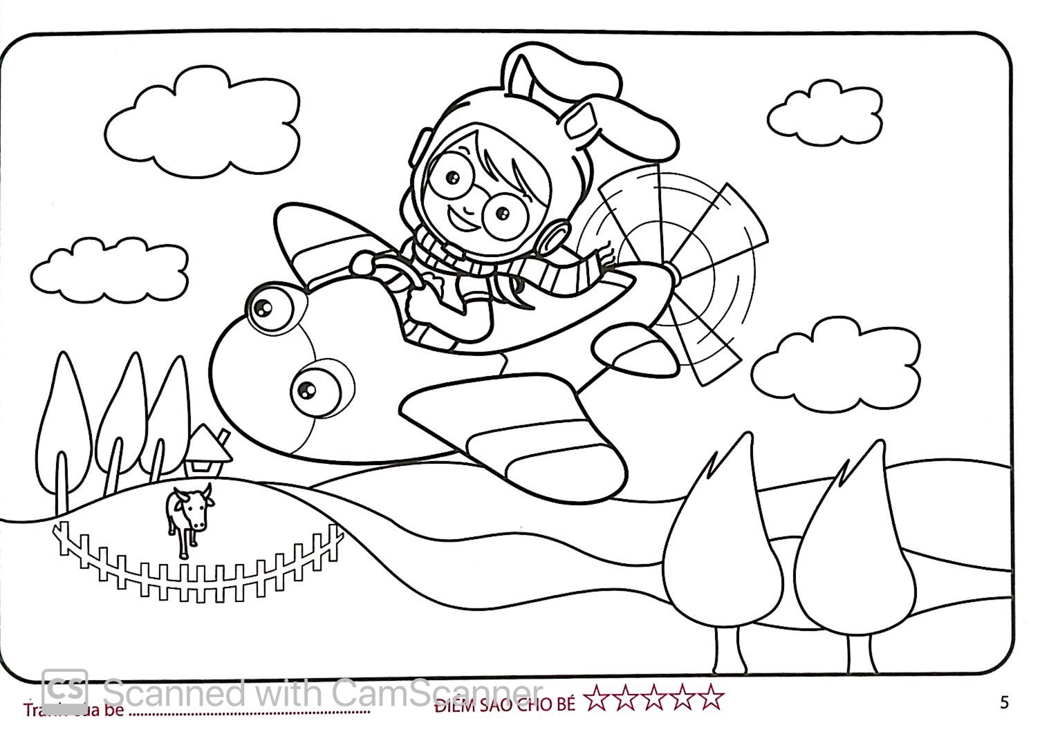 bộ bé làm họa sỹ nhí - nhập môn tô màu cho bé (tập 5)