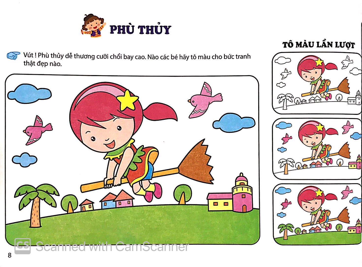 bộ bé làm họa sỹ nhí - nhập môn tô màu cho bé (tập 5)