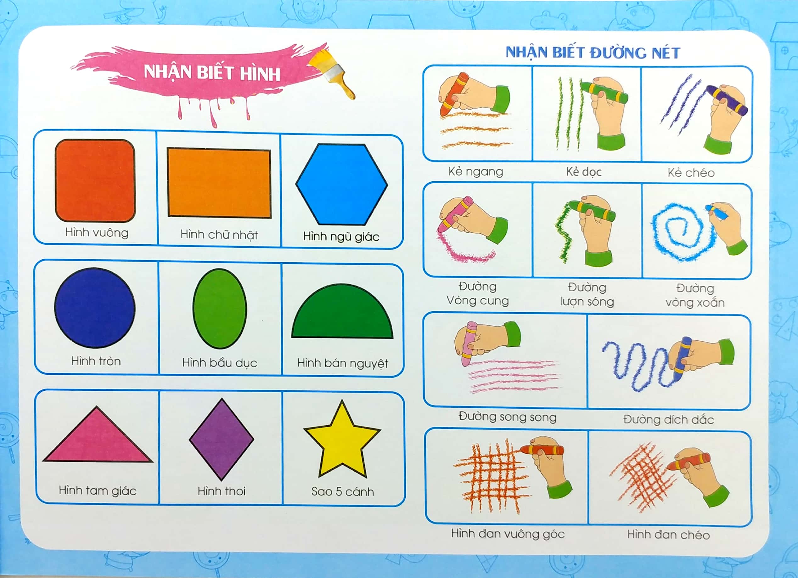 bộ bé làm họa sỹ nhí - nhập môn tô màu cho bé (tập 6)