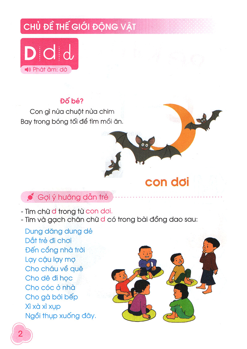 bộ bé làm quen với chữ cái - quyển 2