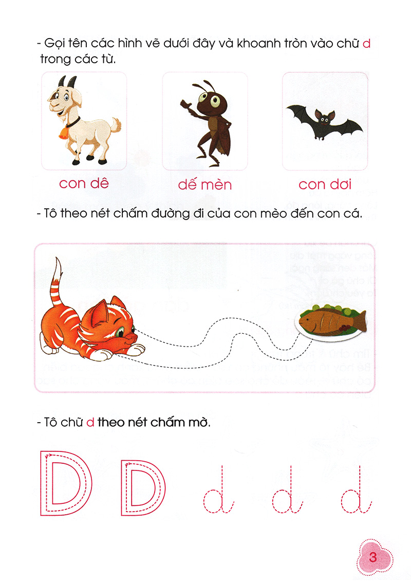 bộ bé làm quen với chữ cái - quyển 2