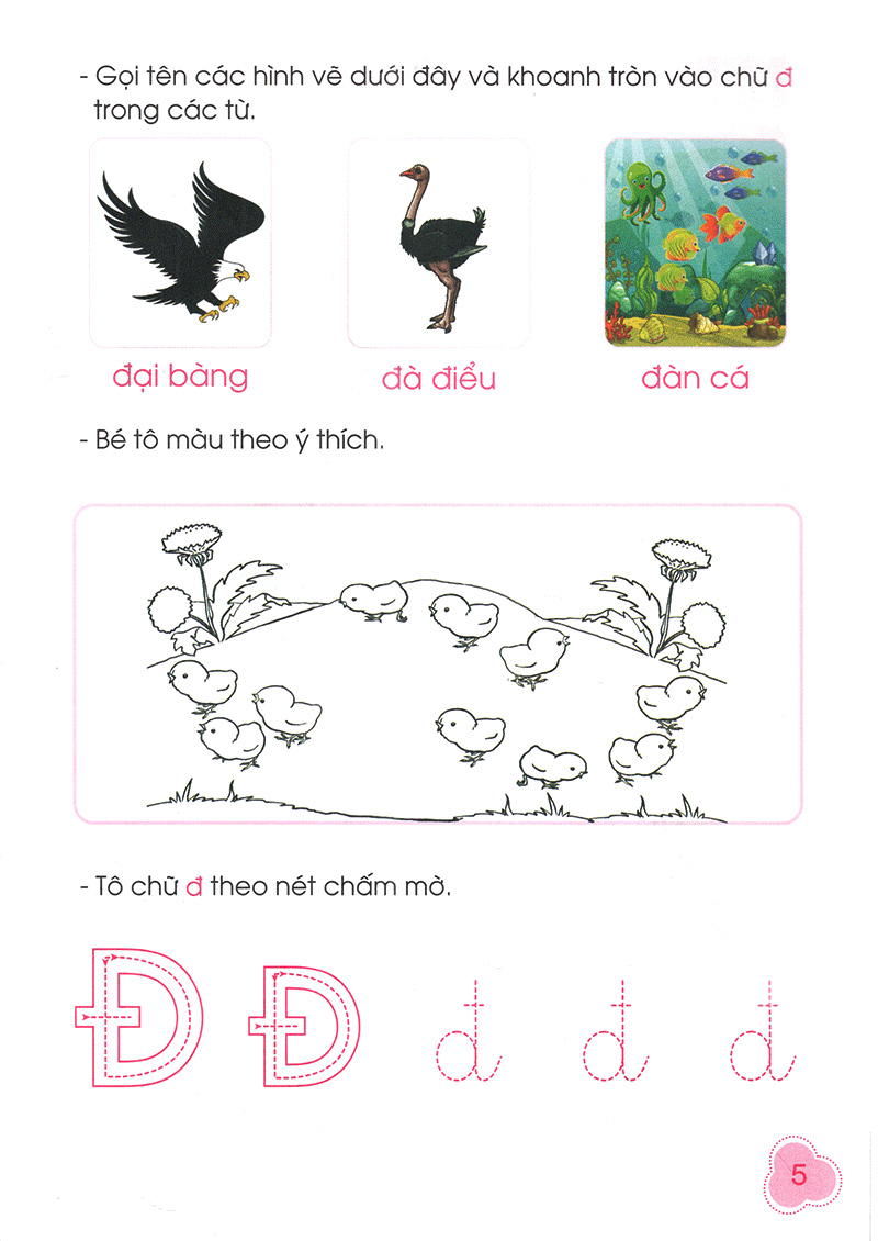 bộ bé làm quen với chữ cái - quyển 2