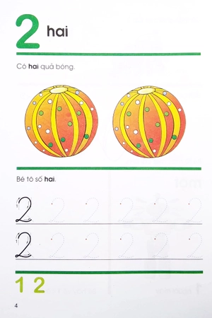 bộ bé làm quen với toán - tập 2 (dành cho bé 4-5 tuổi)