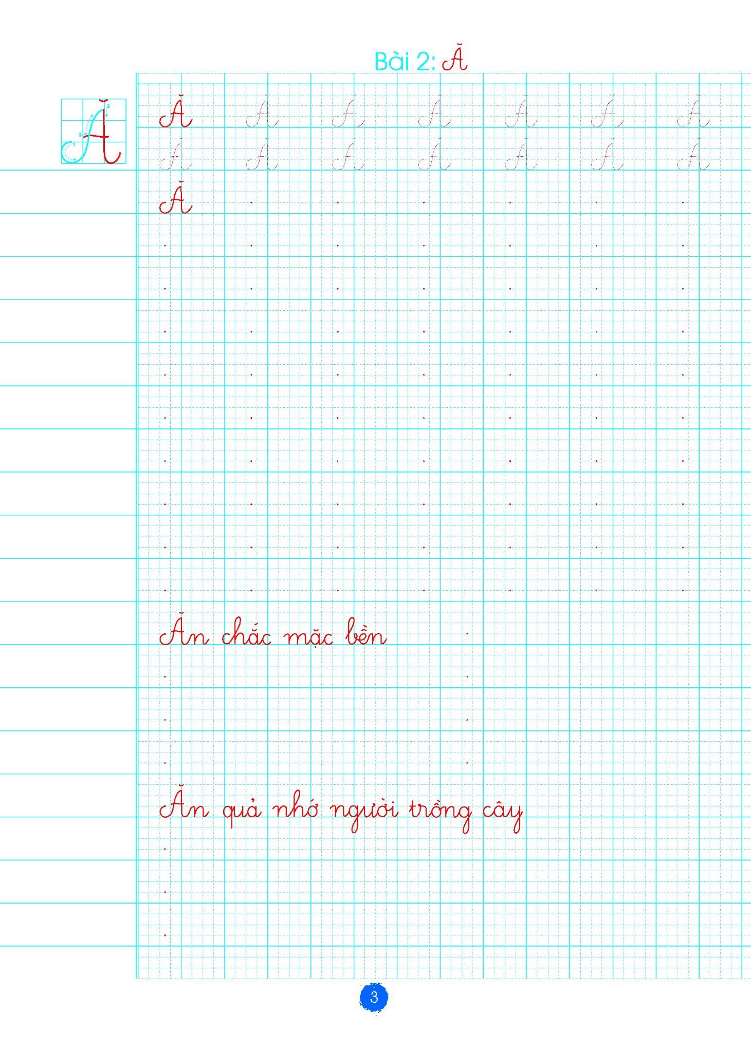 bộ bé luyện viết chữ đẹp - tập 2 - luyện viết chữ hoa - cỡ chữ nhỏ