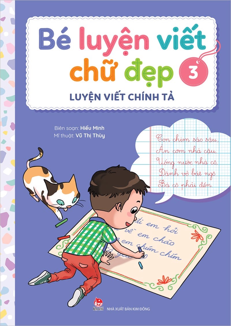 bộ bé luyện viết chữ đẹp - tập 3 - luyện viết chính tả