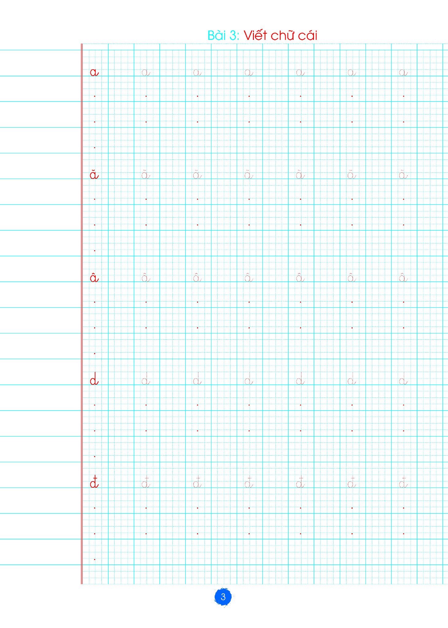 bộ bé luyện viết chữ đẹp - tập 3 - luyện viết chính tả