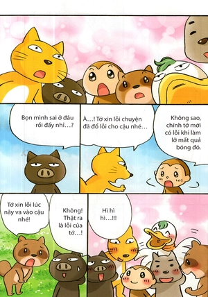 bộ bé táo ringo và những người bạn trong khu rừng ánh sáng (tập 3)