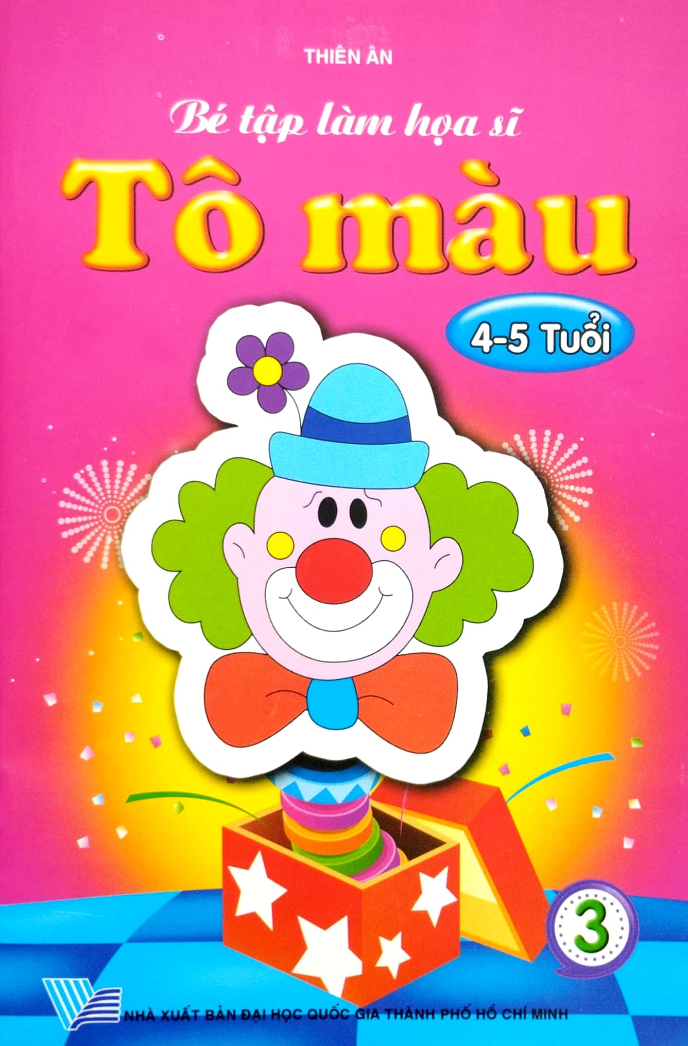 bộ bé tập làm họa sĩ - tô màu 3 (4-5 tuổi)